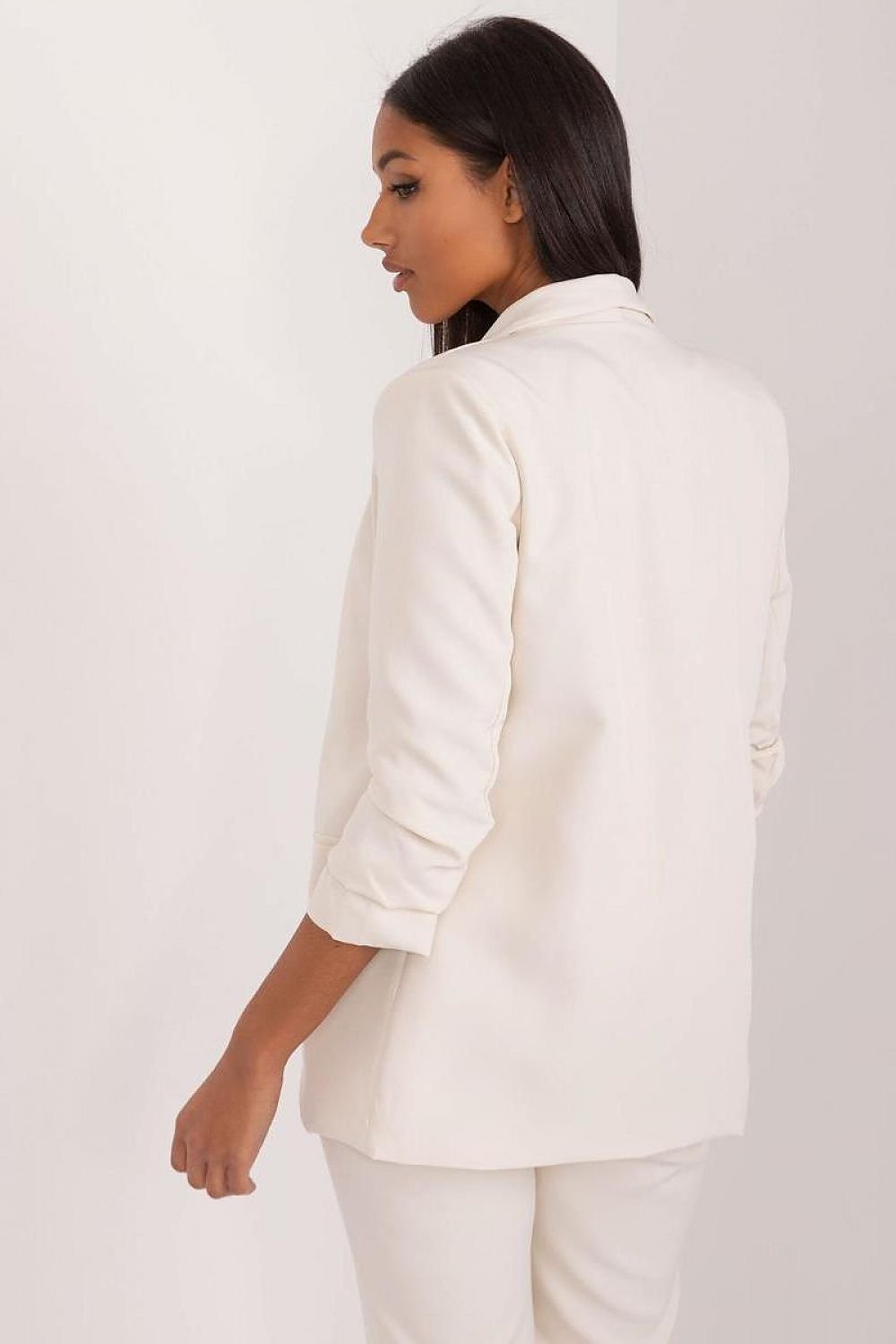 Drune | Blazer mit Offener Vorderseite Leicht und Stilvoll Perfekt Für Lagenlook