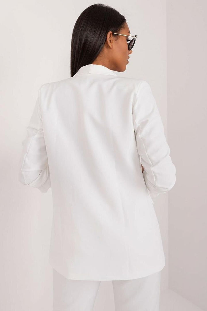 Drune | Blazer mit Offener Vorderseite Leicht und Stilvoll Perfekt Für Lagenlook