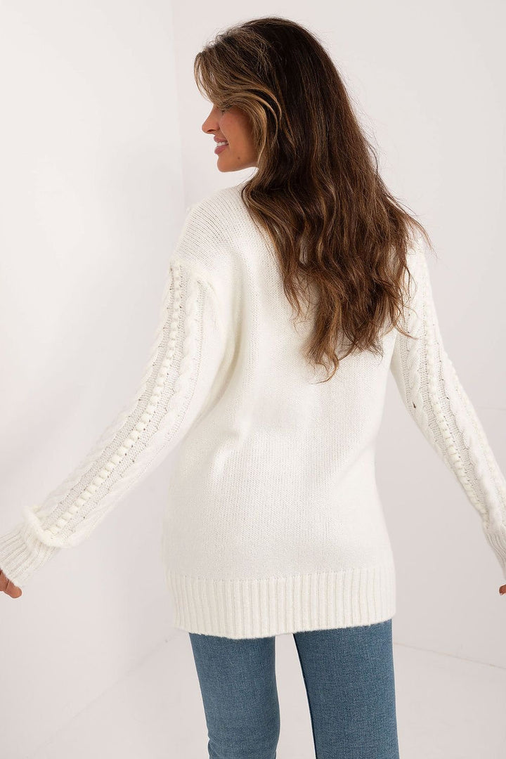 Drune | Strickkleid mit Kabelmuster Warm und Komfortabel Eleganter Stil
