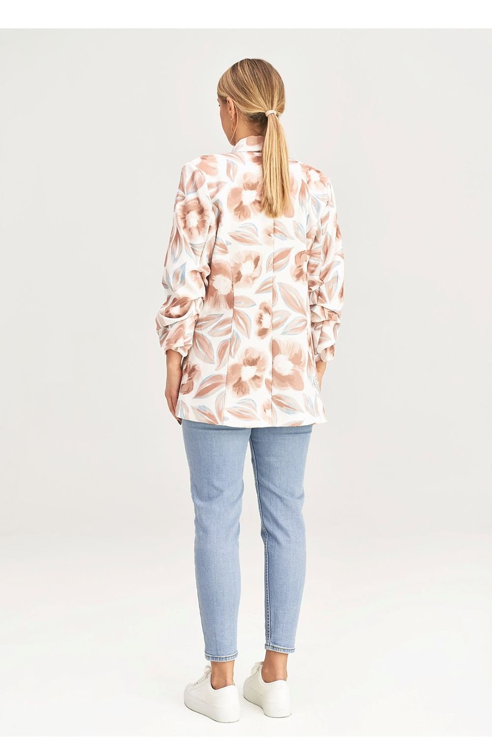 Drune | Blazer mit Blumenmuster Leicht und Elegant Stilvolles Design