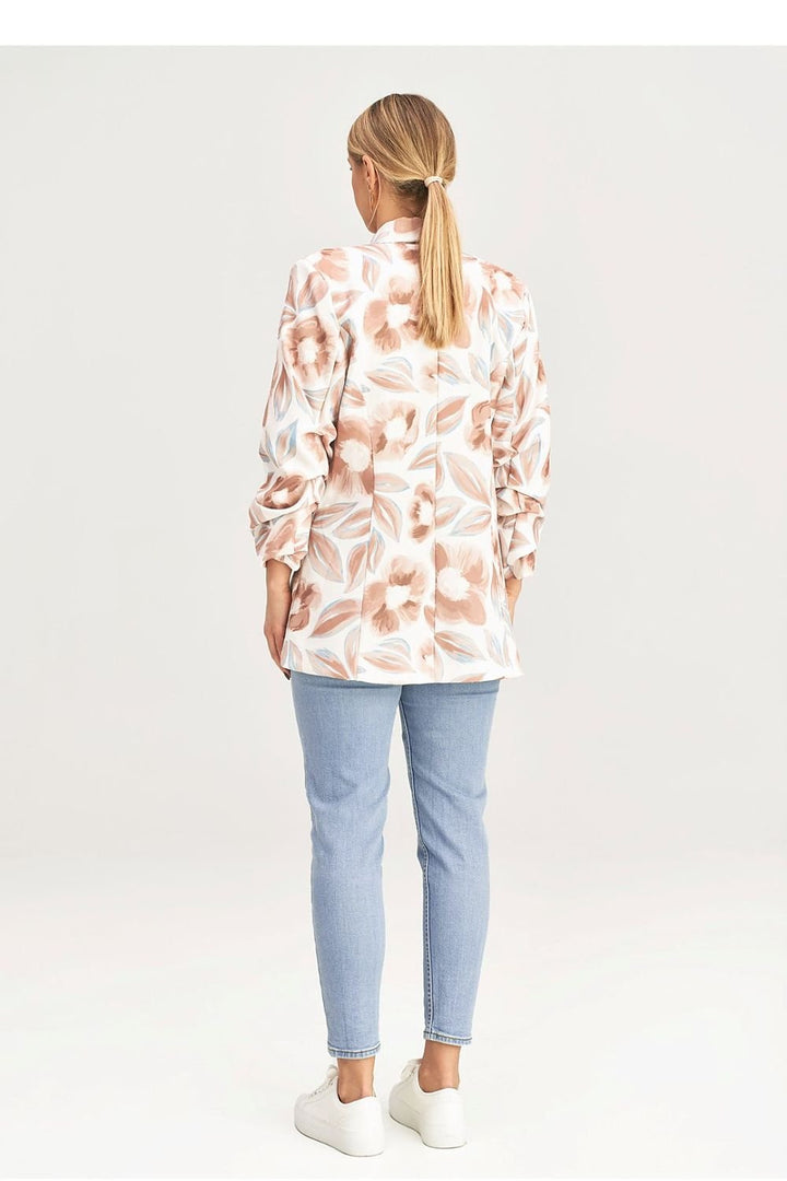 Drune | Blazer mit Blumenmuster Leicht und Elegant Stilvolles Design