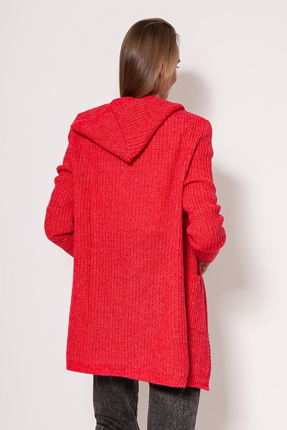 Drune | Strickjacke mit Kapuze Soft und Warm Lässiger Look