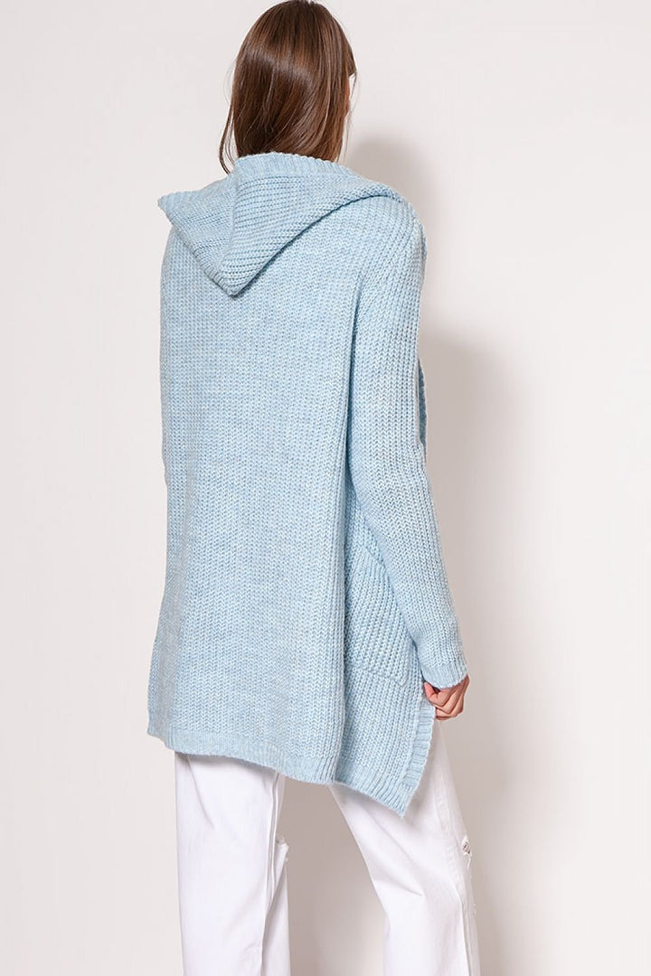 Drune | Strickjacke mit Kapuze Soft und Warm Lässiger Look
