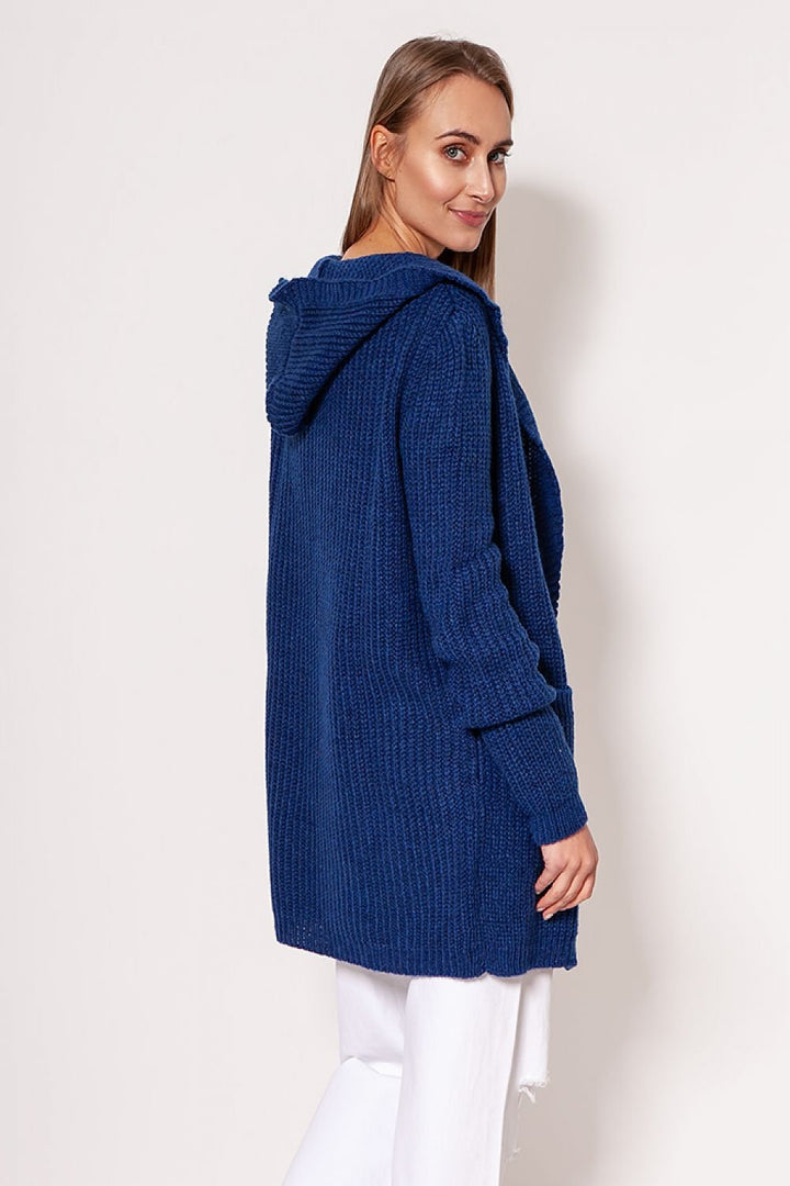 Drune | Strickjacke mit Kapuze Soft und Warm Lässiger Look