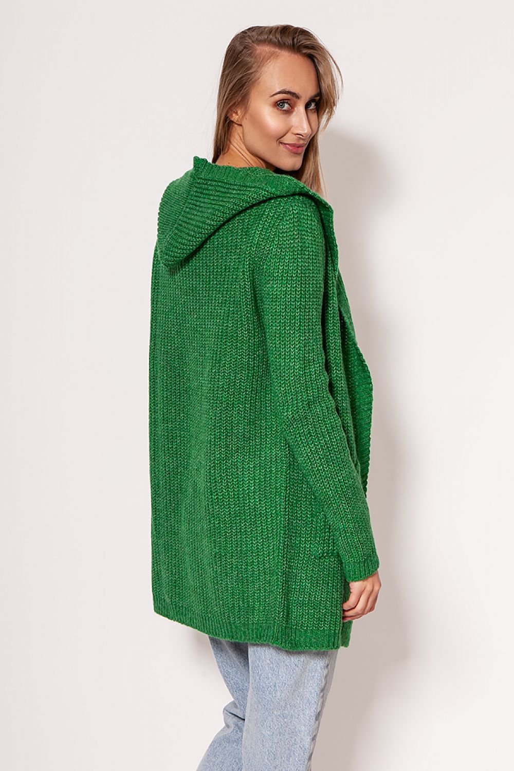 Drune | Strickjacke mit Kapuze Soft und Warm Lässiger Look
