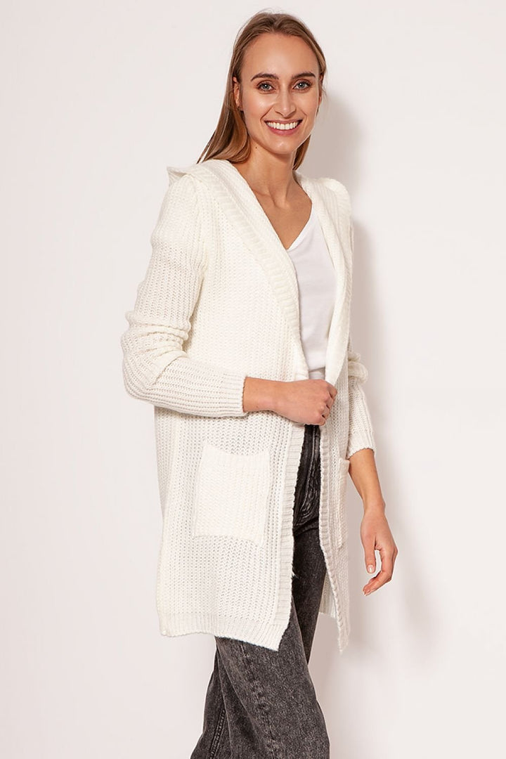 Drune | Strickjacke mit Kapuze Soft und Warm Lässiger Look