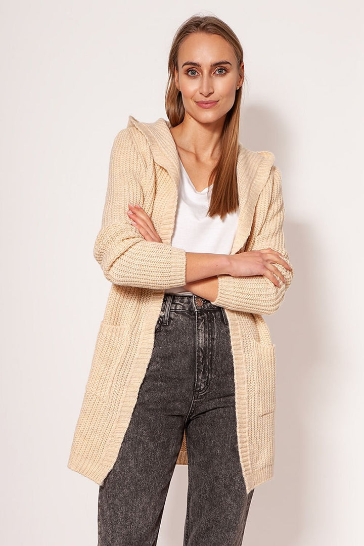 Drune | Strickjacke mit Kapuze Soft und Warm Lässiger Look