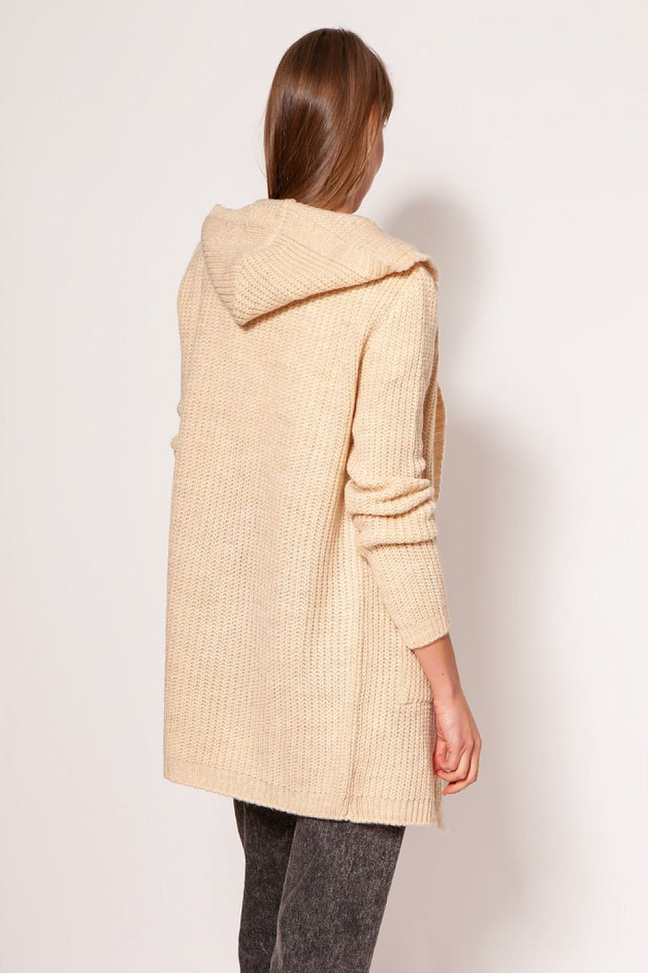 Drune | Strickjacke mit Kapuze Soft und Warm Lässiger Look