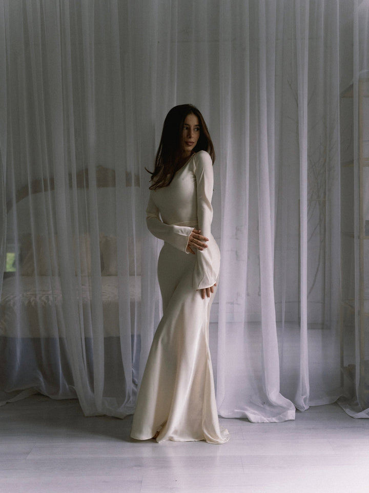 Drune | Leichte Maxikleid mit Romantischem Schnitt