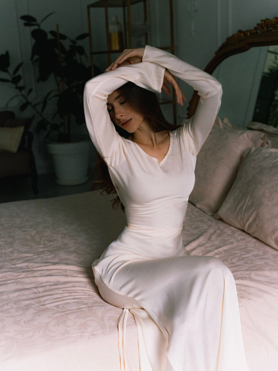 Drune | Leichte Maxikleid mit Romantischem Schnitt