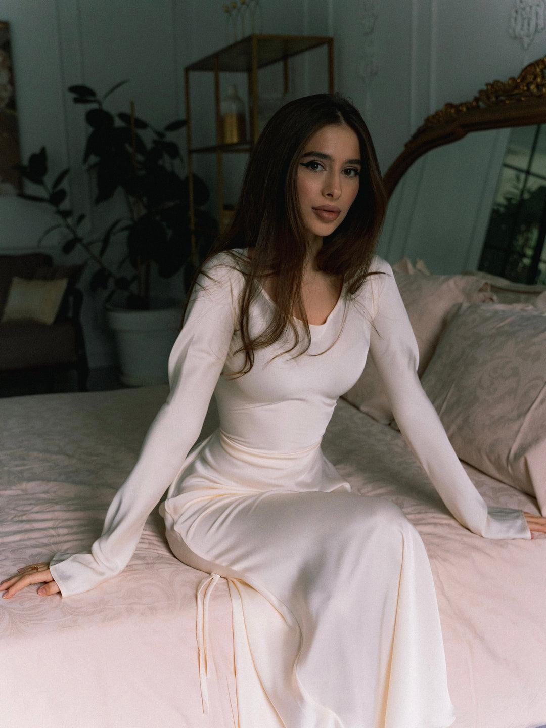 Drune | Leichte Maxikleid mit Romantischem Schnitt