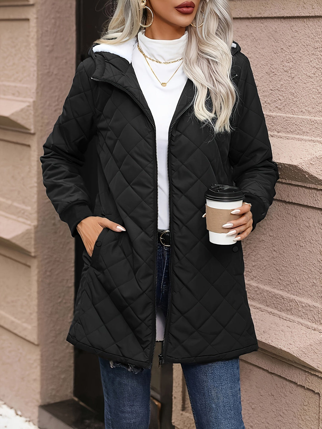 Drune | Winterjacke mit für Frauen - Perfekt für den Winter