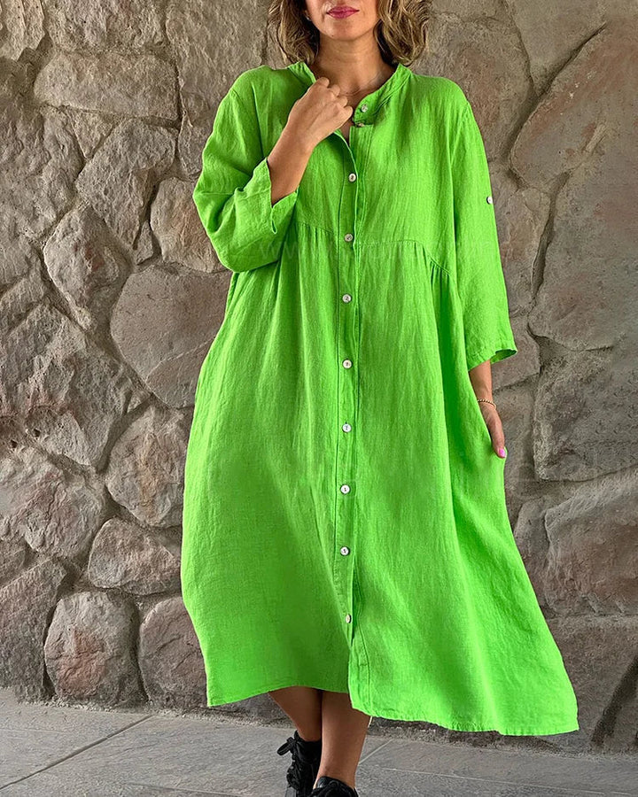 Drune - Modisches Baumwollkleid