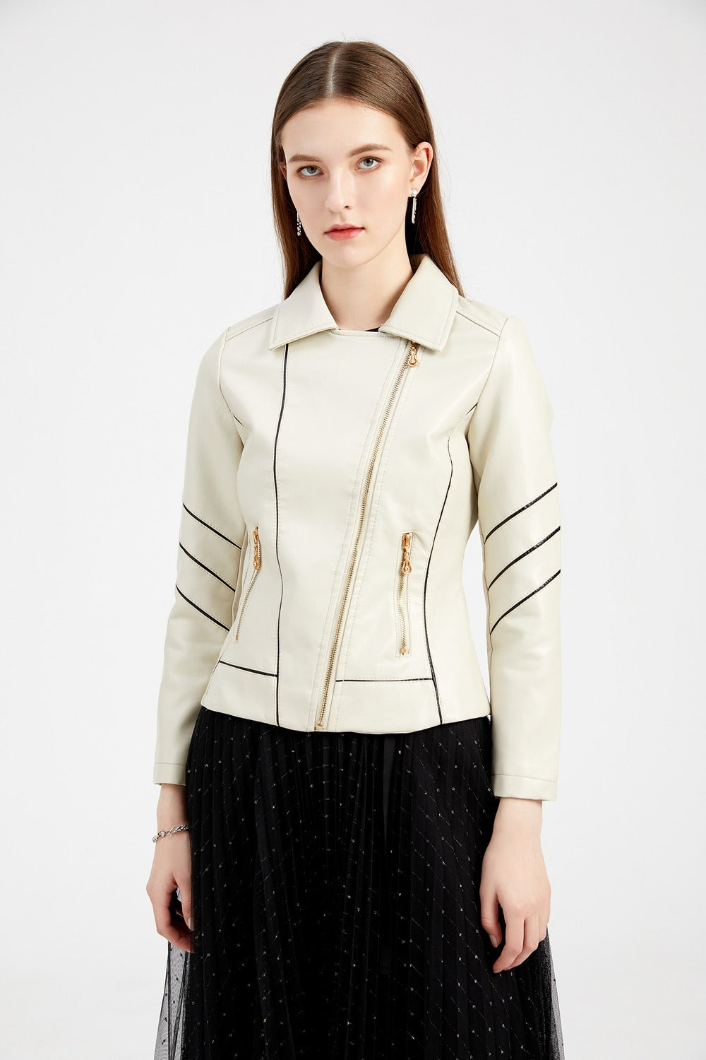 Drune | PU Motorradjacke