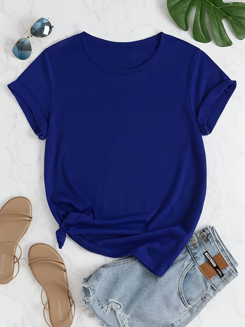 Drune | Schlichtes, einfaches Rundhals-T-Shirt