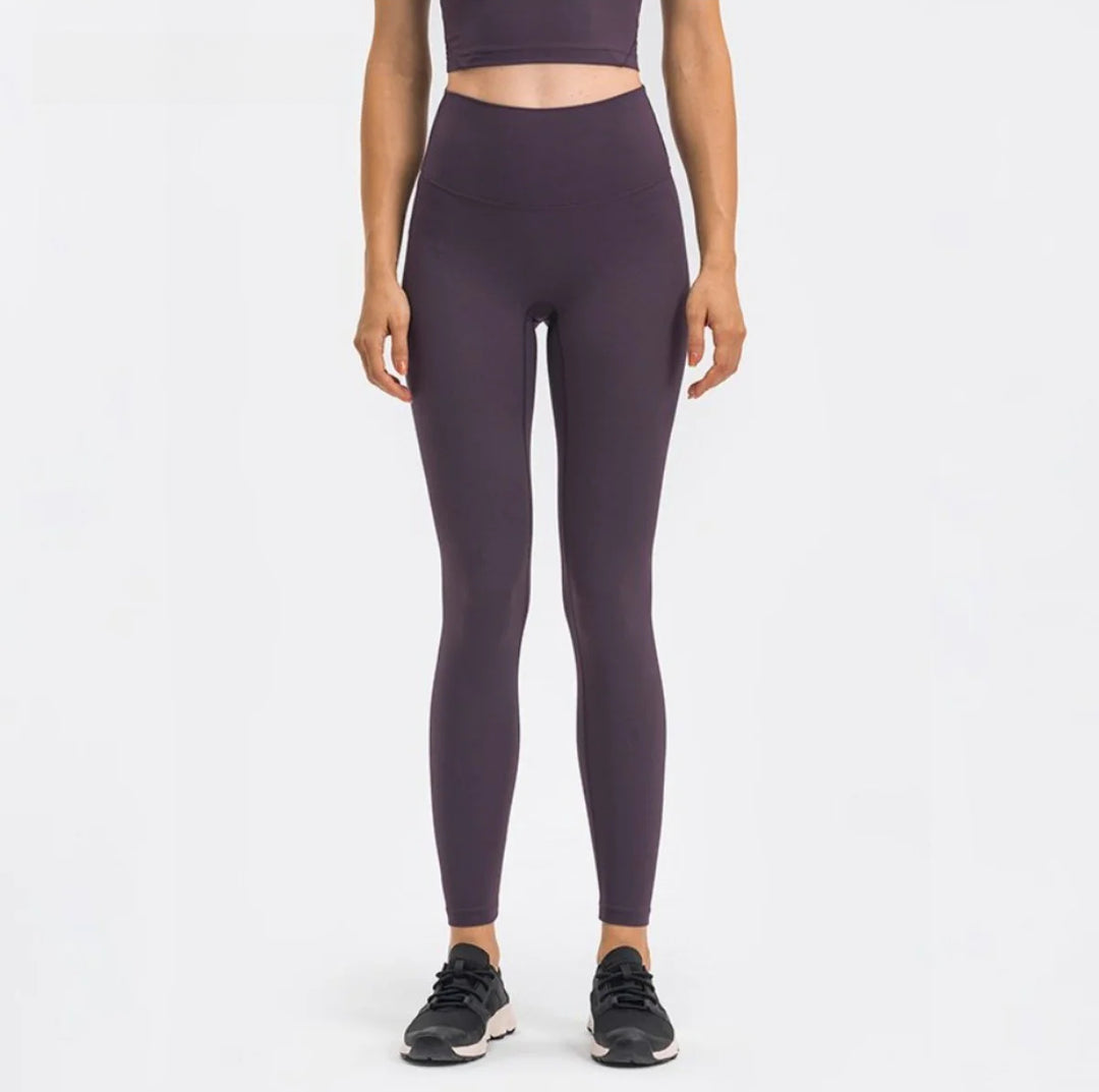 Drune | Hohe Taille Hüfte heben Yoga Sport neun-Punkt-Hose