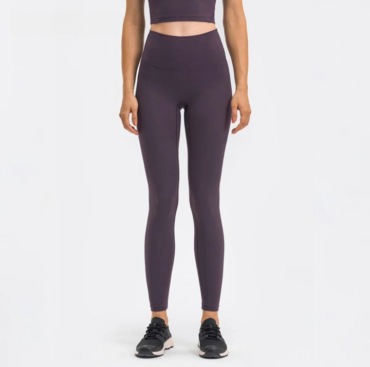 Drune | Hohe Taille Hüfte heben Yoga Sport neun-Punkt-Hose