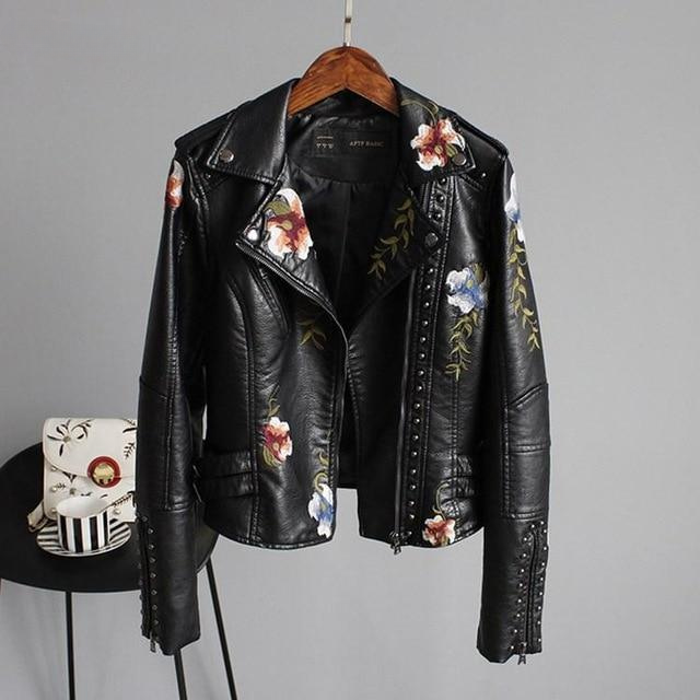 Drune | Vintage-Jacke mit Kurzen Ärmeln und Stickerei