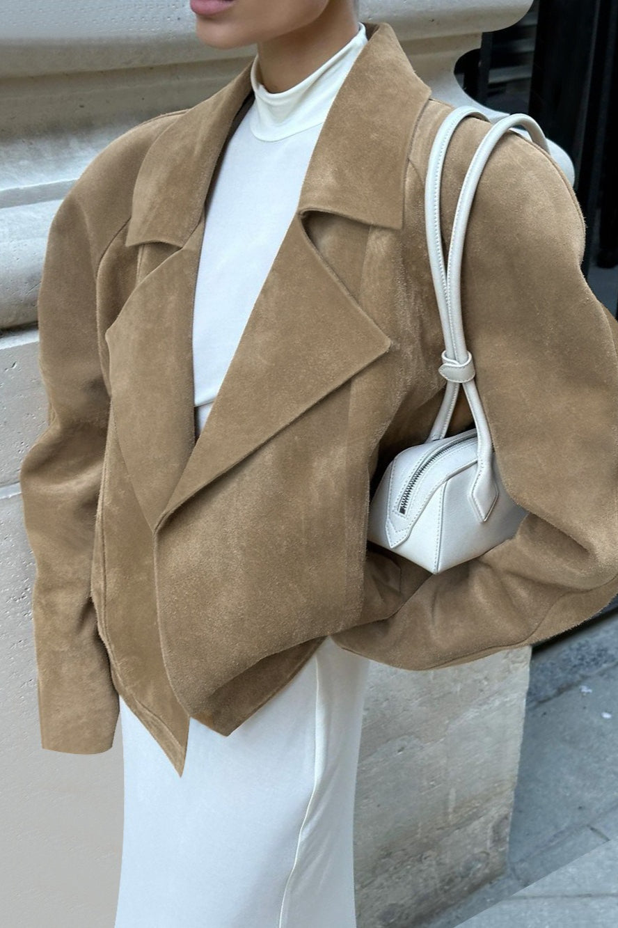 Drune | Wildleder Relaxed Fit Jacke