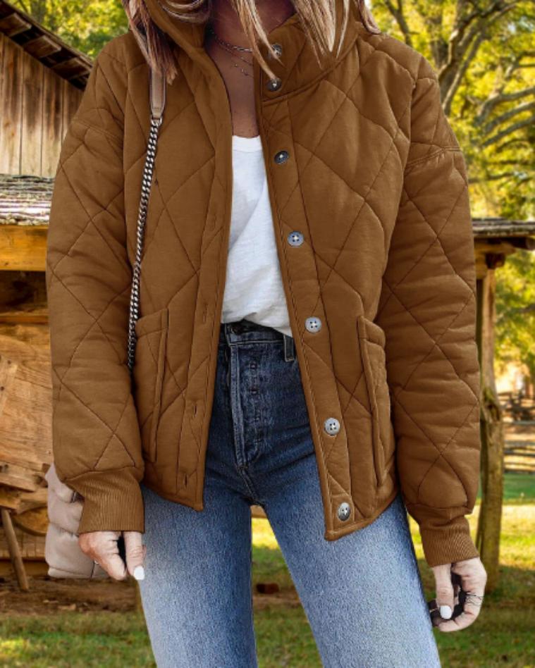 Drune | Warme Wattierte Jacke Für Frauen