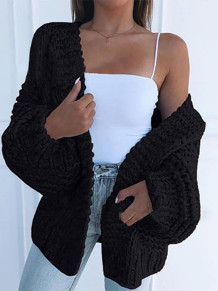 Drune | Chunky Strickcardigan Weich und Warm Trendiger Komfort