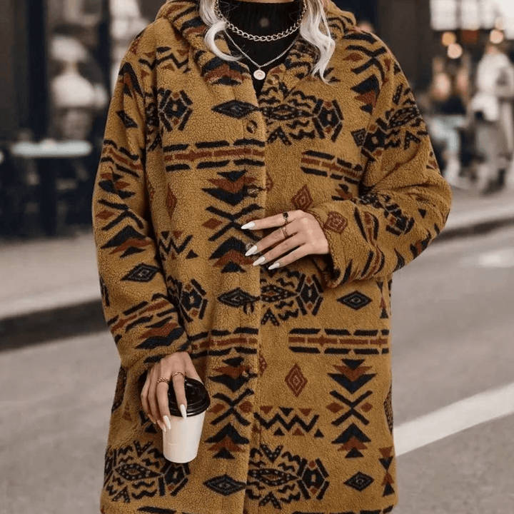 Drune | Damen Winterjacke mit Kapuze