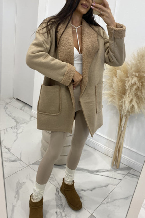 Drune | kurze Sherpa-Damenjacke