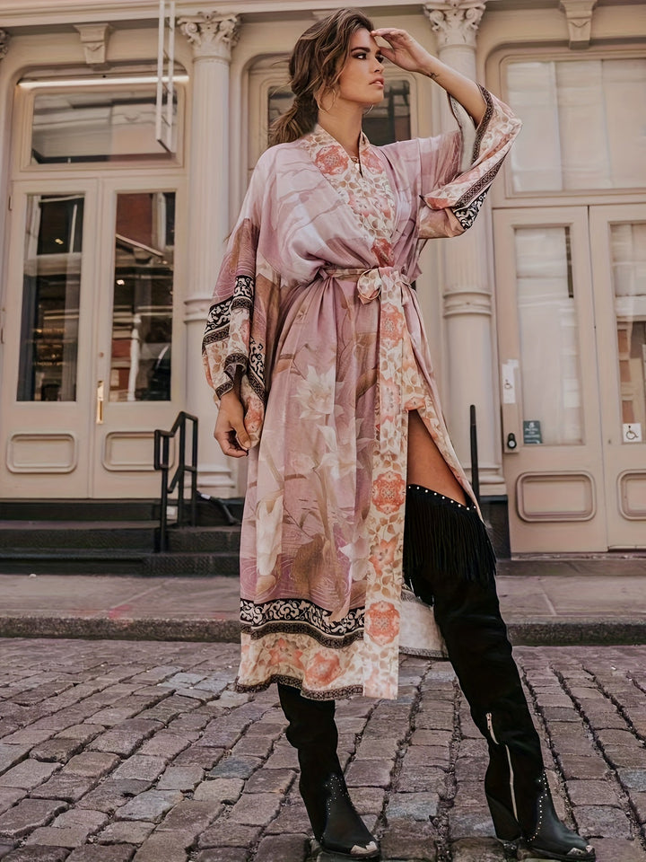 Drune | Bedruckter, Vom Kimono Inspirierter, Stylischer Strandüberwurf