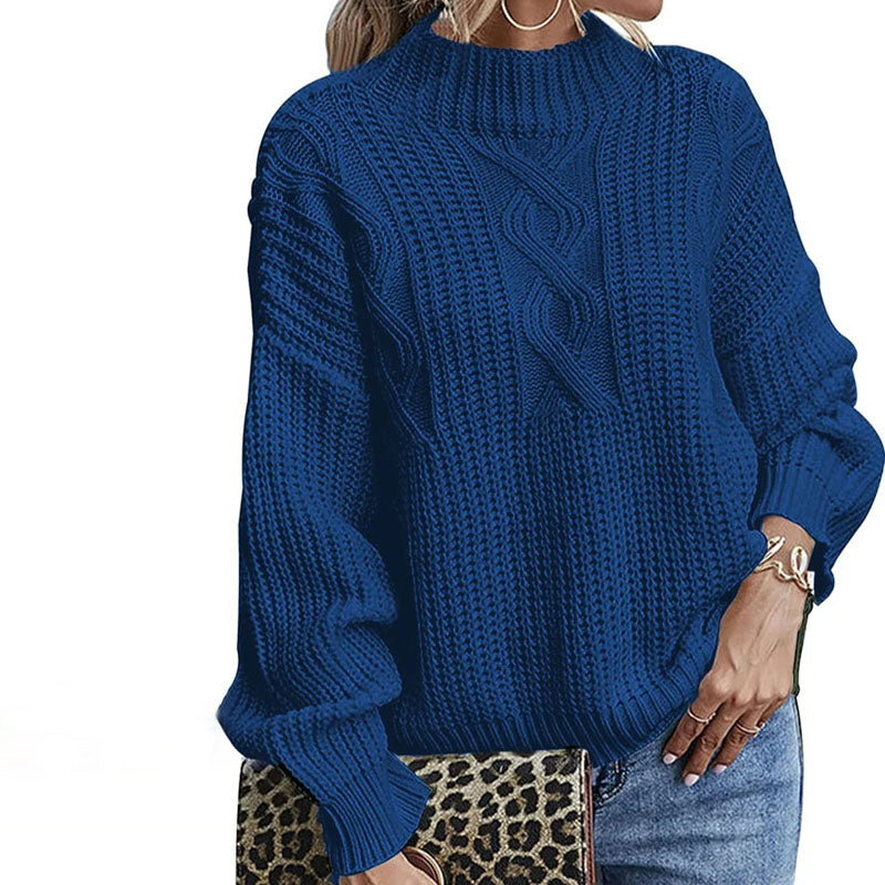 Drune | Stylischer Pullover Aus Gedrehtem Strick für Damen