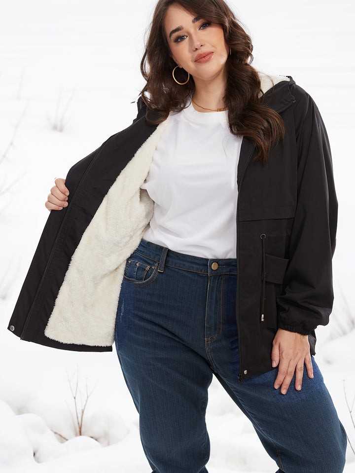 Drune | Kurze Warme Winterjacke für Frauen - Perfekt für den Winter