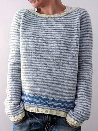 Drune | Gestreifter Pullover für Frauen