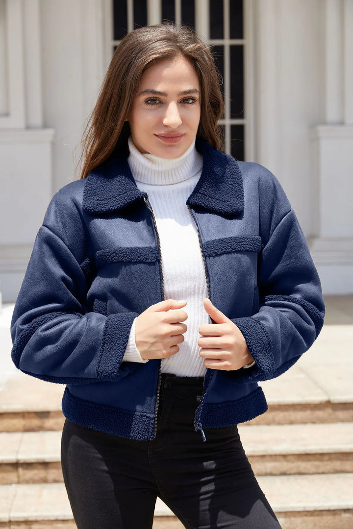 Drune | Warme und trendige Fleecejacke für Damen
