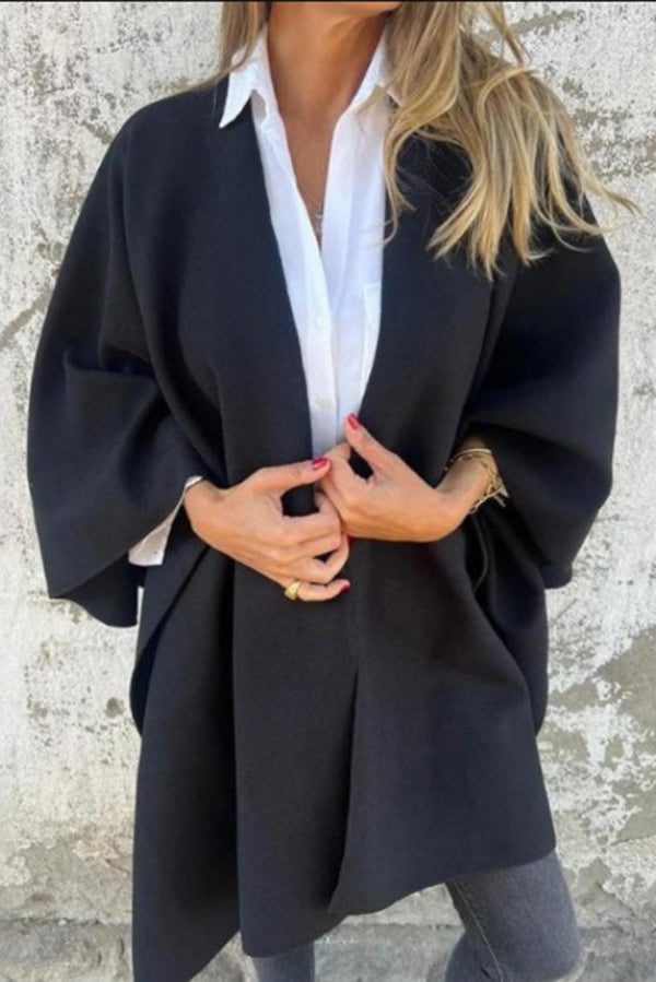 Drune | Loser V-Ausschnitt Schal Cape Jacke