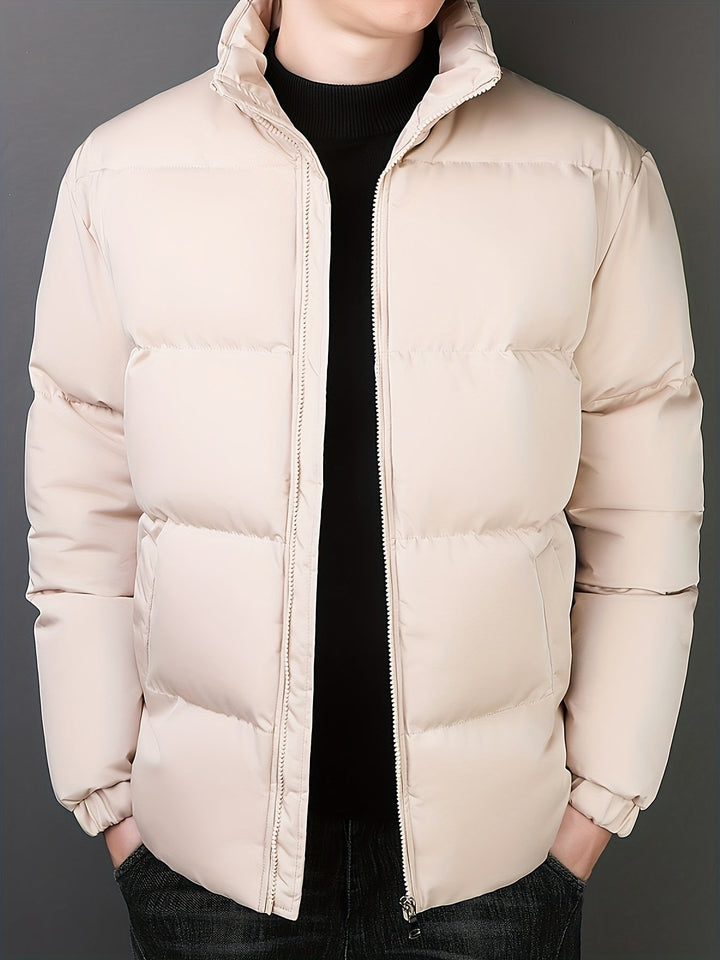 Drune |  Winter Steppjacke mit Reißverschluss - Gefütterte Winddichte Pufferjacke für kalte Tage