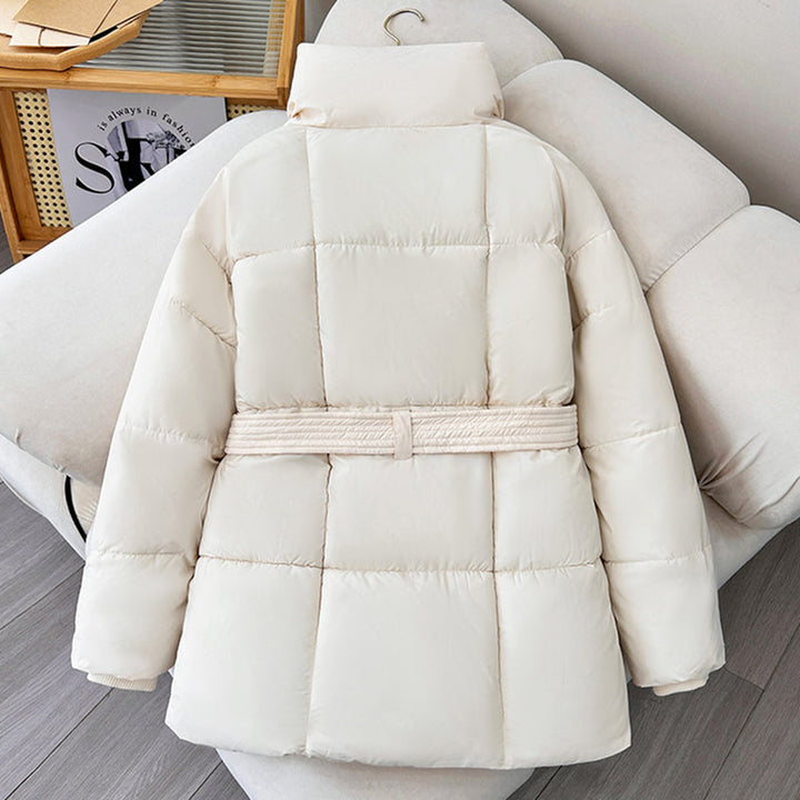 Drune | Trendy Damen Winterjacke mit verstellbarem Gürtel