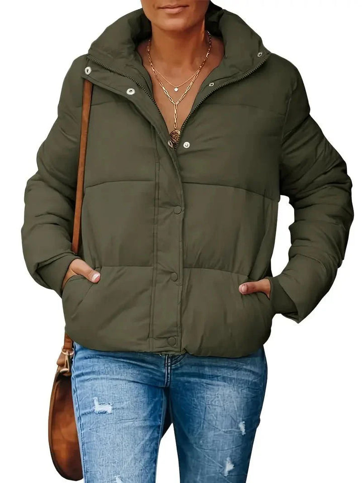 Drune | Puffer Jacke - Warm & Leicht - Wasserabweisendes Polyester - Lässige Oberbekleidung