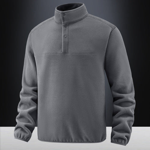 Drune | Luxuriöse Fleece-Weste mit Knöpfen für Herren