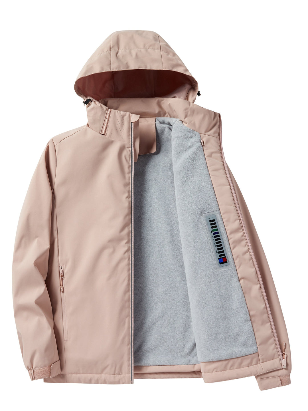 Drune Wasserdichte Fleece-Winterjacke Mit Kapuze Für Damen | Perfekt Für Outdoor-Aktivitäten