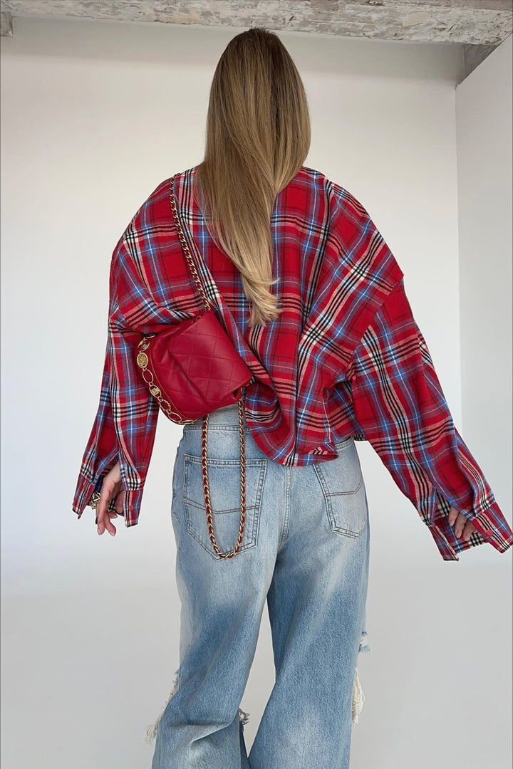 Drune | Karierte Langarmjacke