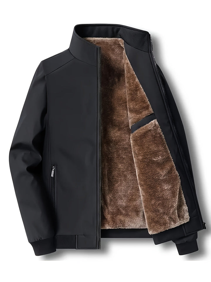Drune | Warme Jacke mit Fleecefutter Polyester Stilvoll und Praktisch