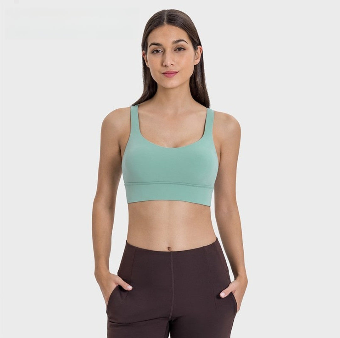 Drune | Schöner Rücken Design schlanke Brust heben nahtlose Yoga-BH