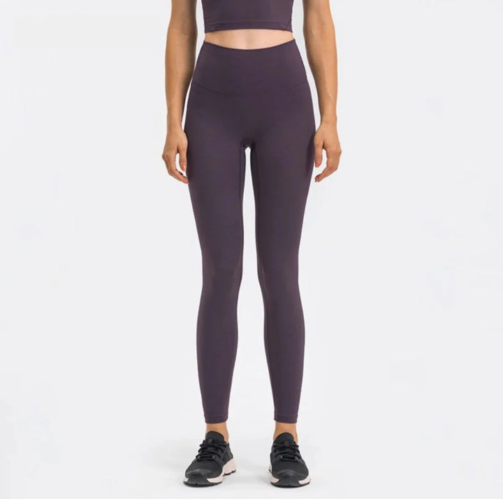 Drune | Hohe Taille Hüfte heben Yoga Sport neun-Punkt-Hose