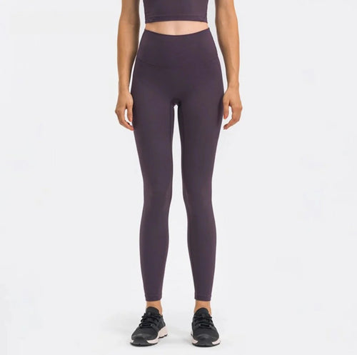 Drune | Hohe Taille Hüfte heben Yoga Sport neun-Punkt-Hose