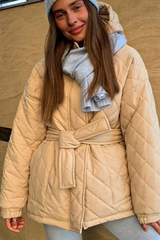 Drune | Größe Diamantgequilte Pufferjacke