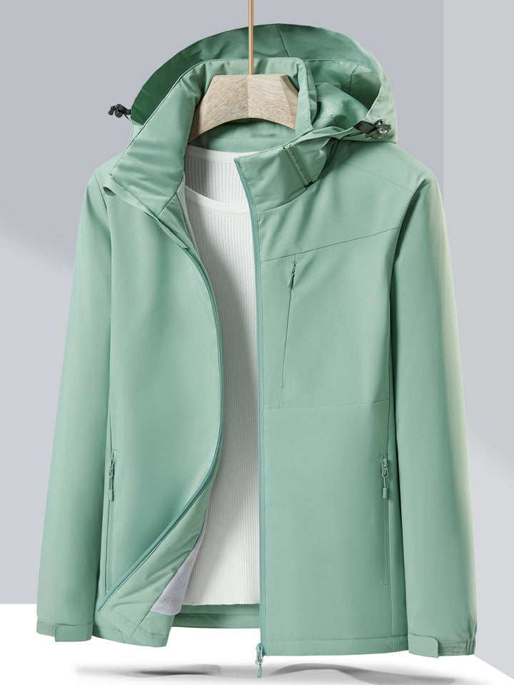 Drune Wasserdichte Fleece-Winterjacke Mit Kapuze Für Damen | Perfekt Für Outdoor-Aktivitäten
