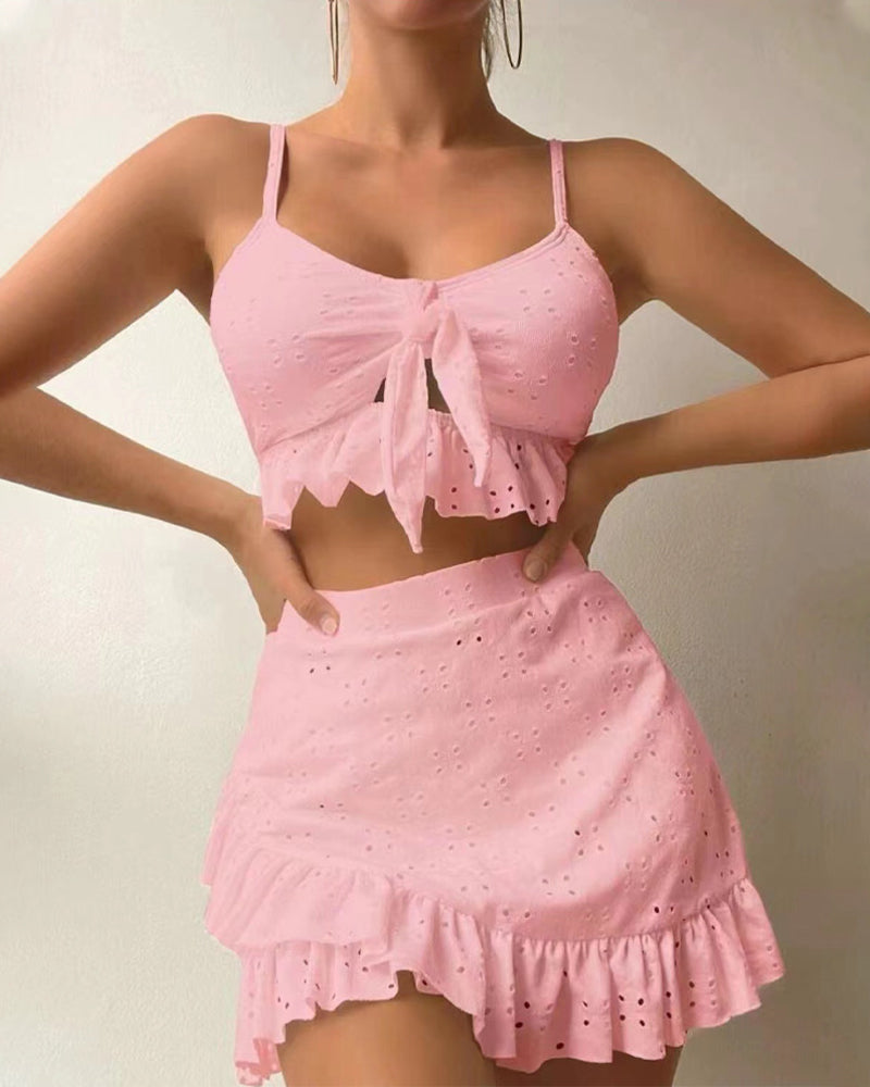 Drune Bikini-Set mit Rock