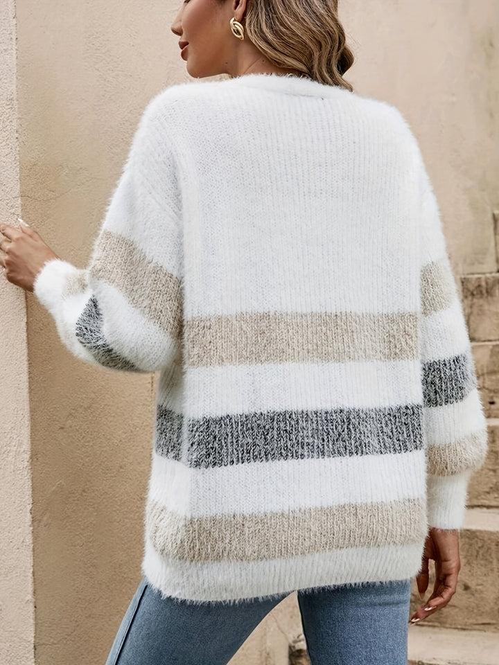Drune | Wollstrickwaren-Cardigan für Damen - Perfekt für den Alltag