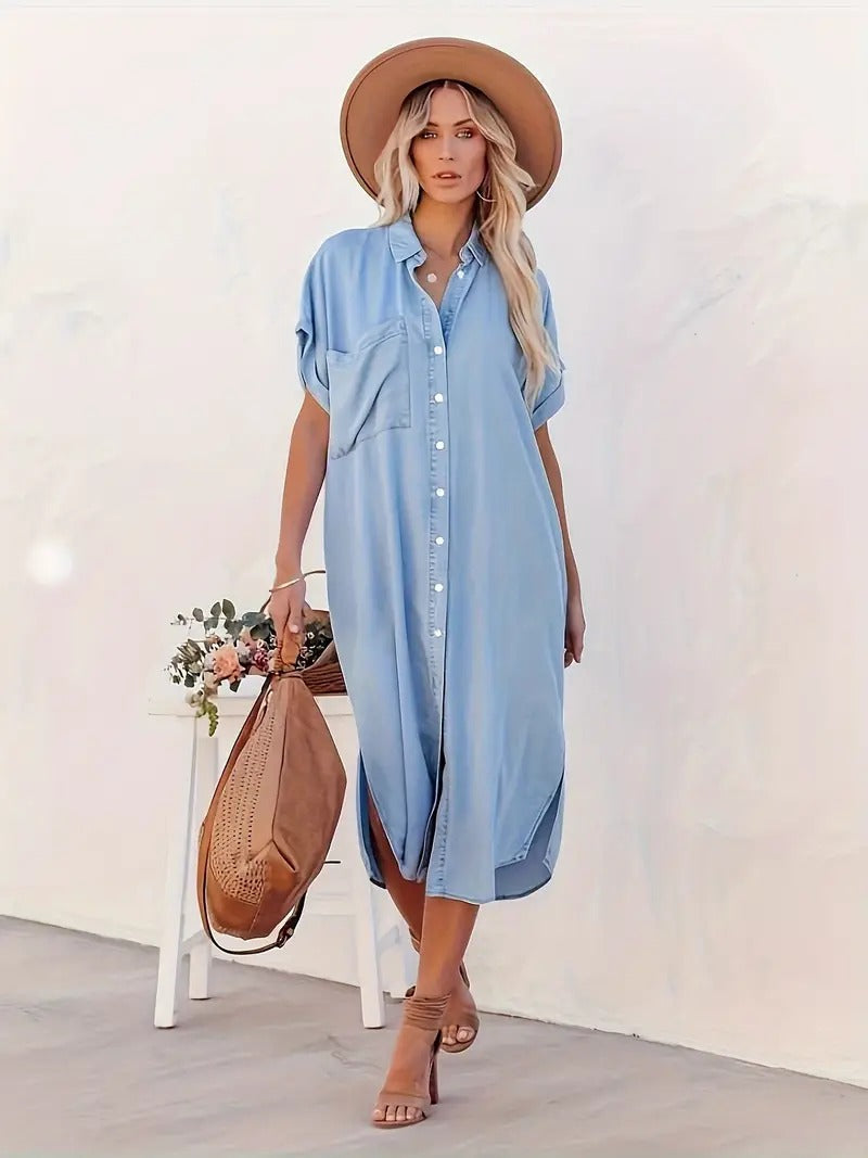 Drune | Weiches Jeanskleid für Damen