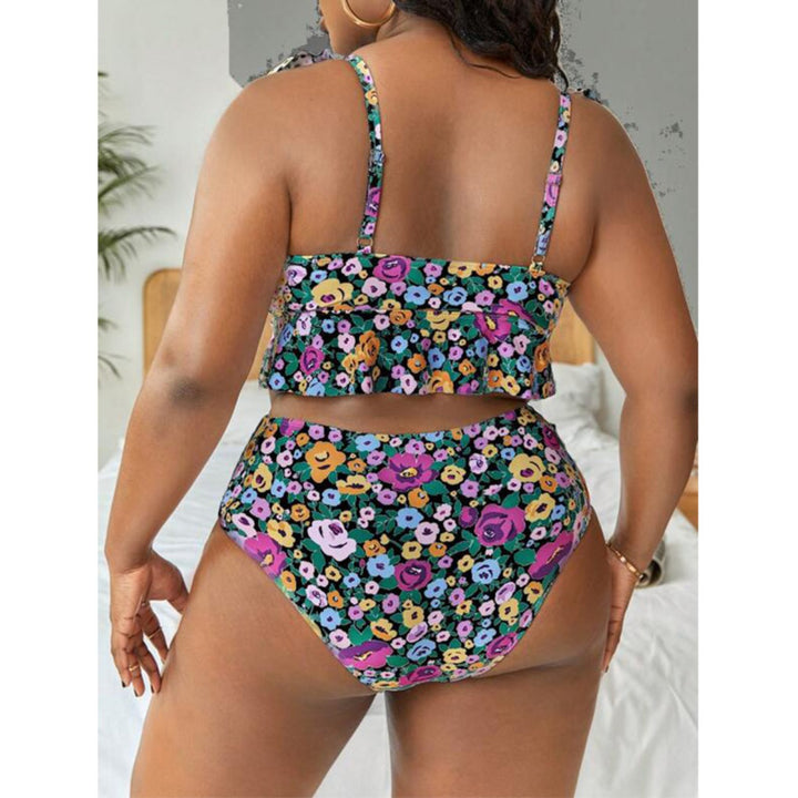 Drune | Großer bedruckter geteilter Bikini