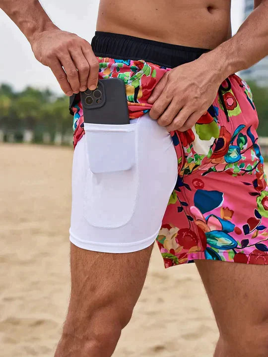 Drune | Sommer Badeshorts Schnell Trocknend, Leicht & Atmungsaktiv Strandbekleidung